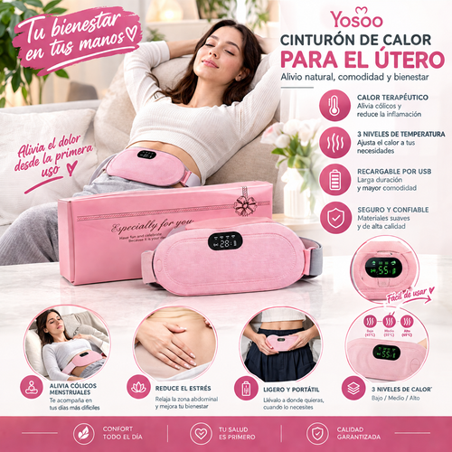 Cinturón Térmico Masajeador