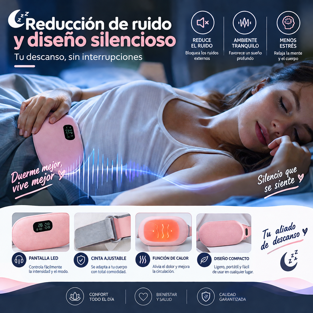 Cinturón Térmico Masajeador
